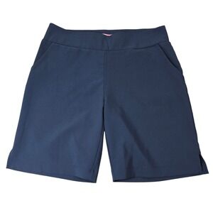 Stella Parker Golf Collection Women's Blue Bermuda Shorts -‎ Size Large